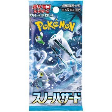 Snow Hazard SV2P Booster Pack - Japanese Pokemon TCG