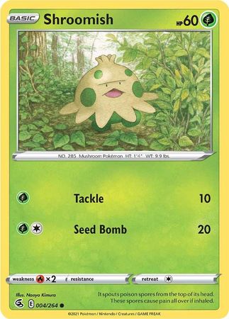 Sword & Shield: Fusion Strike: 004/264 - Shroomish - Common