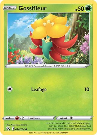 Sword & Shield: Fusion Strike: 024/264 - Gossifleur - Common