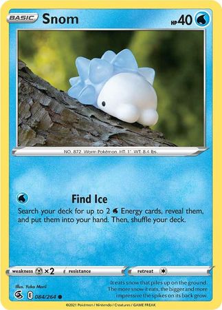 Sword & Shield: Fusion Strike: 084/264 - Snom - Common
