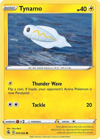 Sword & Shield: Fusion Strike: 095/264 - Tynamo - Common