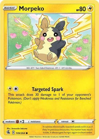Sword & Shield: Fusion Strike: 109/264 - Morpeko - Common