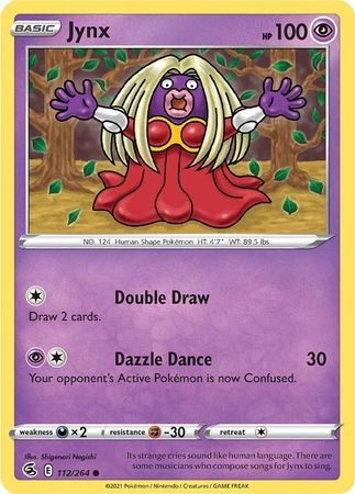 Sword & Shield: Fusion Strike: 112/264 - Jynx - Common