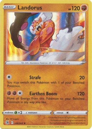 Sword & Shield: Fusion Strike: 148/264 - Landorus - Holo Rare
