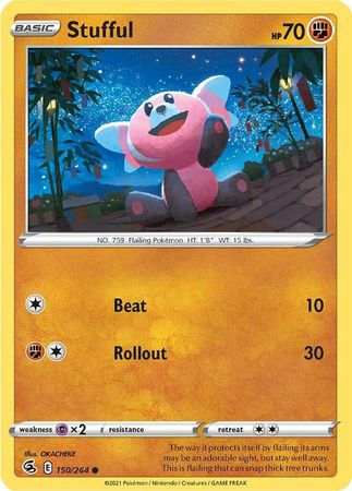 Sword & Shield: Fusion Strike: 150/264 - Stufful - Common