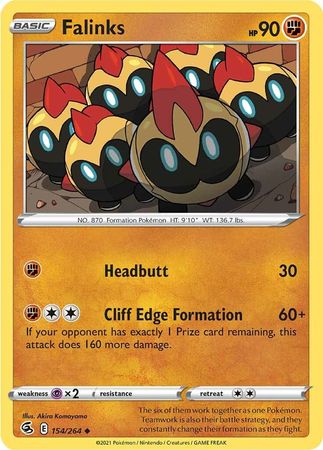 Sword & Shield: Fusion Strike: 154/264 - Falinks - Uncommon