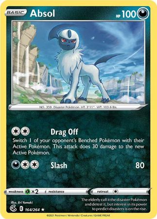 Sword & Shield: Fusion Strike: 164/264 - Absol - Rare