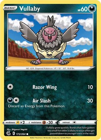 Sword & Shield: Fusion Strike: 172/264 - Vullaby - Common