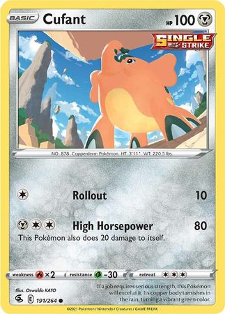 Sword & Shield: Fusion Strike: 191/264 - Cufant - Common