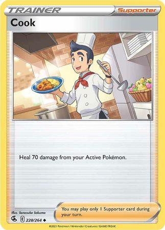 Sword & Shield: Fusion Strike: 228/264 - Cook - Uncommon