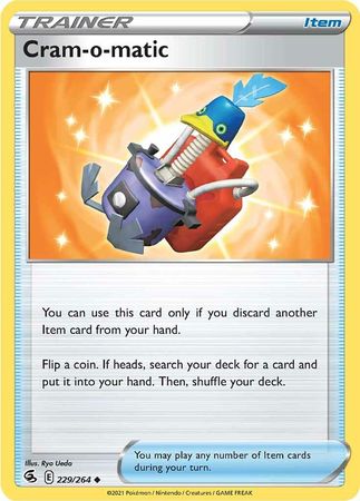 Sword & Shield: Fusion Strike: 229/264 - Cram-o-matic - Uncommon