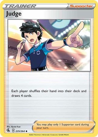 Sword & Shield: Fusion Strike: 235/264 - Judge - Uncommon
