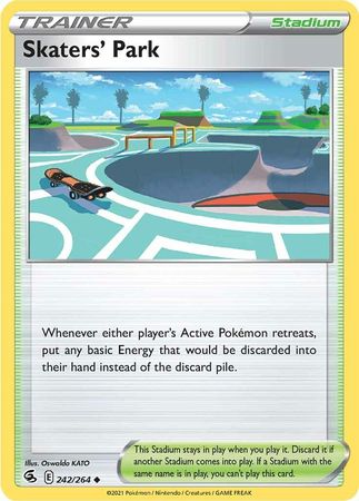 Sword & Shield: Fusion Strike: 242/264 - Skaters' Park - Uncommon