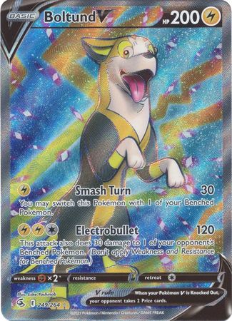 Sword & Shield: Fusion Strike: 249/264 - Boltund V - Full Art Ultra Rare