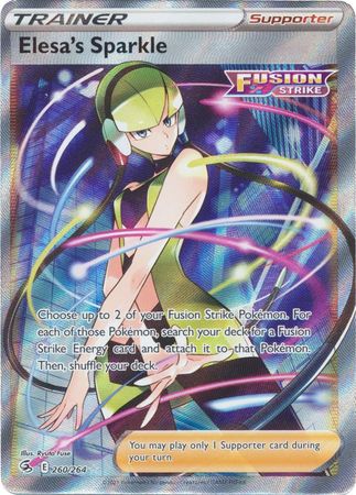 Sword & Shield: Fusion Strike: 260/264 - Elesa's Sparkle - Full Art Ultra Rare