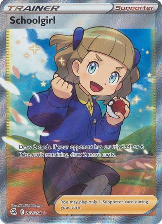 Sword & Shield: Fusion Strike: 262/264 - Schoolgirl - Full Art Ultra Rare