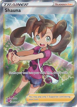Sword & Shield: Fusion Strike: 263/264 - Shauna - Full Art Ultra Rare