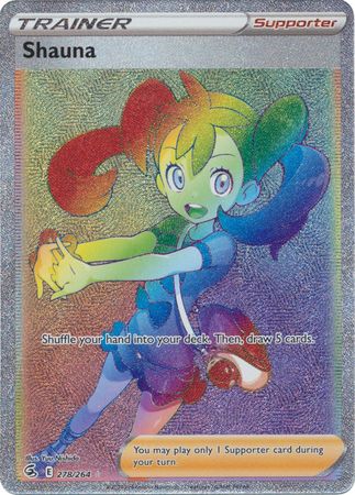 Sword & Shield: Fusion Strike: 278/264 - Shauna - Hyper Rare