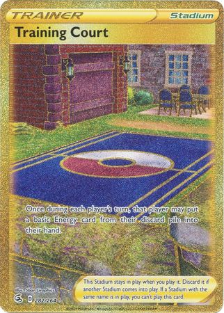 Sword & Shield: Fusion Strike: 282/264 - Training Court - Secret Rare