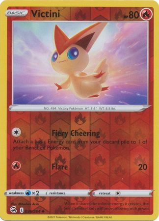 Sword & Shield: Fusion Strike: 036/264 - Victini - Uncommon Reverse Holo