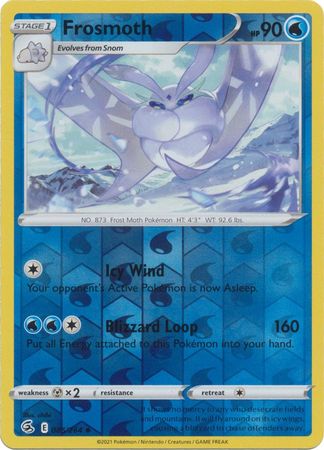 Sword & Shield: Fusion Strike: 085/264 - Frosmoth - Uncommon Reverse Holo