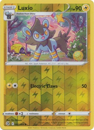 Sword & Shield: Fusion Strike: 092/264 - Luxio - Uncommon Reverse Holo