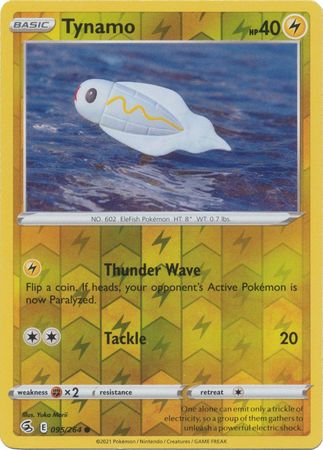 Sword & Shield: Fusion Strike: 095/264 - Tynamo - Common Reverse Holo