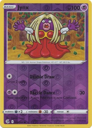 Sword & Shield: Fusion Strike: 112/264 - Jynx - Common Reverse Holo