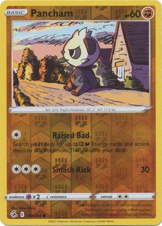 Sword & Shield: Fusion Strike: 149/264 - Pancham - Common Reverse Holo