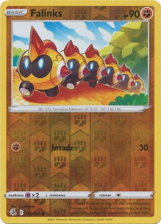 Sword & Shield: Fusion Strike: 155/264 - Falinks - Common Reverse Holo
