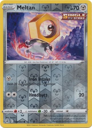Sword & Shield: Fusion Strike: 188/264 - Meltan - Common Reverse Holo