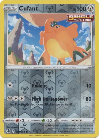 Sword & Shield: Fusion Strike: 191/264 - Cufant - Common Reverse Holo