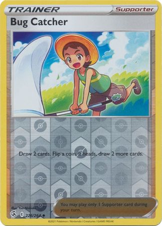 Sword & Shield: Fusion Strike: 226/264 - Bug Catcher - Uncommon Reverse Holo