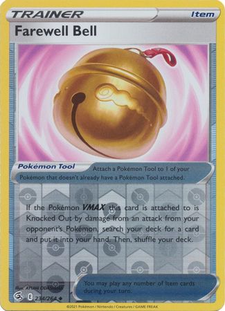 Sword & Shield: Fusion Strike: 234/264 - Farewell Bell - Uncommon Reverse Holo