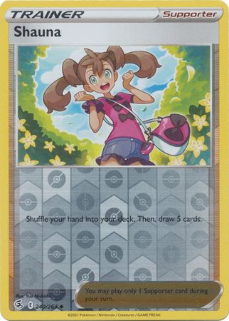 Sword & Shield: Fusion Strike: 240/264 - Shauna - Uncommon Reverse Holo