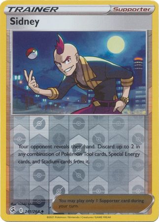 Sword & Shield: Fusion Strike: 241/264 - Sidney - Uncommon Reverse Holo