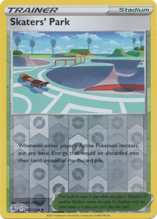 Sword & Shield: Fusion Strike: 242/264 - Skaters' Park - Uncommon Reverse Holo