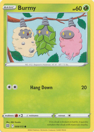 Sword & Shield: Brilliant Stars : 009/172 - Burmy - Common