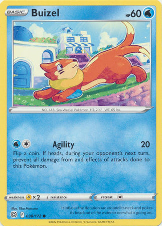 Sword & Shield: Brilliant Stars : 038/172 - Buizel - Common