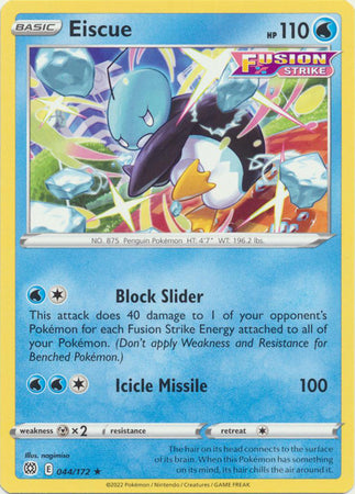 Sword & Shield: Brilliant Stars : 044/172 - Eiscue - Rare