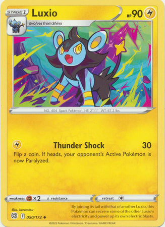 Sword & Shield: Brilliant Stars : 050/172 - Luxio - Uncommon