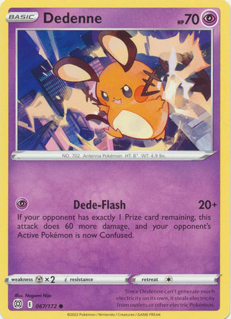 Sword & Shield: Brilliant Stars : 067/172 - Dedenne - Common