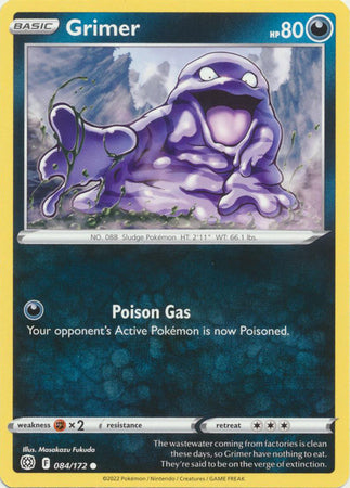 Sword & Shield: Brilliant Stars : 084/172 - Grimer - Common