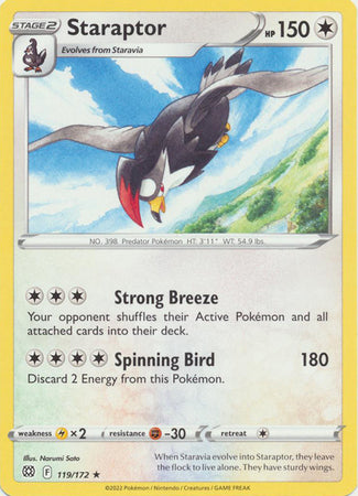 Sword & Shield: Brilliant Stars : 119/172 - Staraptor -  Rare