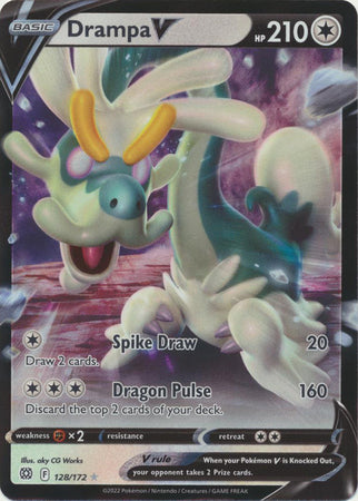 Sword & Shield: Brilliant Stars : 128/172 - Drampa V - Ultra Rare