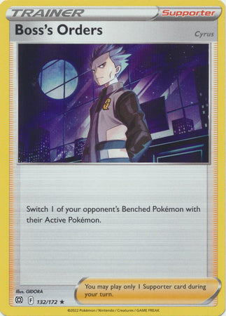 Sword & Shield: Brilliant Stars : 132/172 - Boss's Orders - Holo Rare