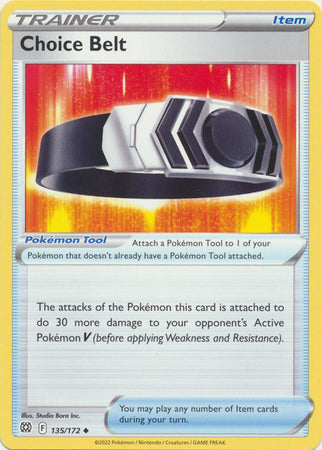Sword & Shield: Brilliant Stars : 135/172 - Choice Belt - Uncommon
