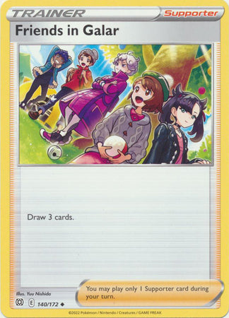 Sword & Shield: Brilliant Stars : 140/172 - Friends in Galar - Uncommony