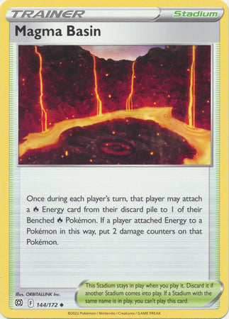 Sword & Shield: Brilliant Stars : 144/172 - Magma Basin - Uncommon