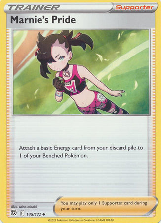 Sword & Shield: Brilliant Stars : 145/172 - Marnie's Pride - Uncommon
